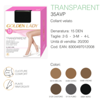 COLLANT DONNA TRANSPARENT STRECH 35A Tellini S.r.l. Ingrosso Abbigliamento