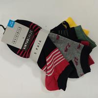 5 PAIRS MEN'S INVISIBLE SOCKS V740 Tellini S.r.l. Wholesale Clothing