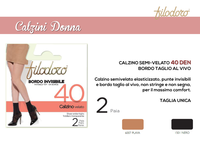 BIS CALZINO DONNA VELATO 40 DEN Tellini S.r.l. Wholesale Clothing