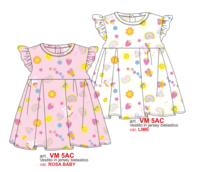 NEWBORN DRESS VM5AC Tellini S.r.l. Wholesale Clothing