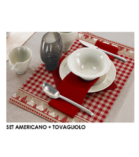 SET AMERICANO+TOVAGLIOLO NATALE ARABBA Tellini S.r.l. Ingrosso Abbigliamento