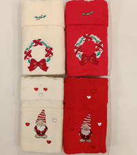 COMPLETE EMBROIDERED SPONNA 1 + 1 CHRISTMAS Tellini S.r.l. Wholesale Clothing