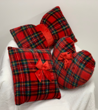 TARTAN SHAPED CUSHION Tellini S.r.l. Wholesale Clothing