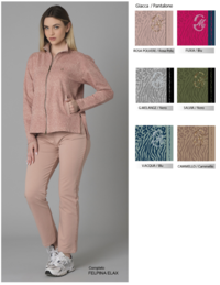 WOMEN'S TRACKSUIT DF4244 Tellini S.r.l. Wholesale Clothing