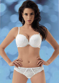 DOUBLE LACE SUPER PUSH UP WOMEN'S BRA 01032L Tellini S.r.l. Wholesale Clothing