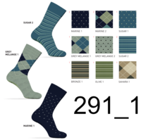 SUMMER LINE MEN'S LONG SOCKS Tellini S.r.l. Wholesale Clothing