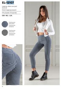 LEGGINGS DONNA EL12107 Tellini S.r.l. Ingrosso Abbigliamento