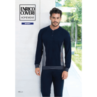 PIGIAMA UOMO M/L EP1001 Tellini S.r.l. Ingrosso Abbigliamento