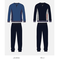 MEN'S PAJAMAS L/S EP1001 Tellini S.r.l. Wholesale Clothing