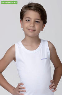 BOY'S/JUNIOR TANK TOP ET4002 Tellini S.r.l. Wholesale Clothing