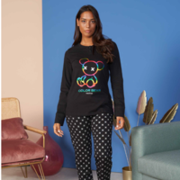 WOMEN'S PAJAMAS L/S EUPHORIA Tellini S.r.l. Wholesale Clothing