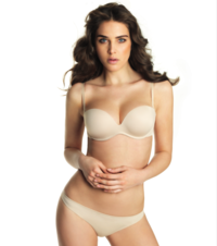 FREE PLUS WOMEN'S BANDEAU BRA 01018L Tellini S.r.l. Wholesale Clothing