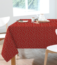 CHRISTMAS TABLECLOTH 6P KRISS 140X180 Tellini S.r.l. Wholesale Clothing