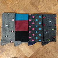 PACK MEN'S LONG SOCKS 4PAIRS MILKSHAKE Tellini S.r.l. Wholesale Clothing