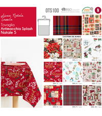 TOVAGLIA ANTIMACCHIA 6P SPLASH NATALE 5 140X180 Tellini S.r.l. Wholesale Clothing