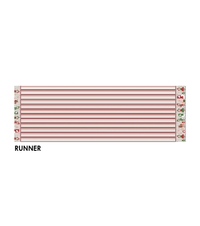 RUNNER NATALE STOCCOLMA 40X140 Tellini S.r.l. Ingrosso Abbigliamento