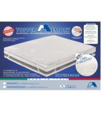 1P MATTRESS COVER TOPPER 80X190 MEMORY SILVER Tellini S.r.l. Wholesale Clothing