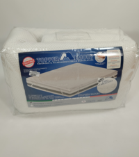 MATTRESS COVER 2P TOPPER 160X190 MEMORY SILVER Tellini S.r.l. Wholesale Clothing