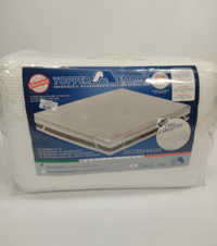 1P MATTRESS COVER TOPPER 80X190 MEMORY SILVER Tellini S.r.l. Wholesale Clothing