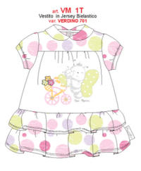 BABY DRESS VM1T Tellini S.r.l. Wholesale Clothing