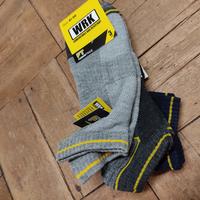 TRIO MEN'S SOCKS WRK-03 WORK Tellini S.r.l. Wholesale Clothing