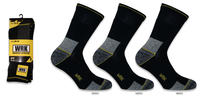 TRIO MEN'S SOCKS WRK-05 WORK Tellini S.r.l. Wholesale Clothing