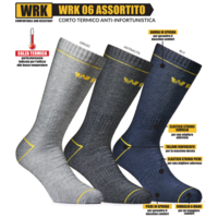 TRIO MEN'S SOCKS WRK-06 WORK Tellini S.r.l. Wholesale Clothing