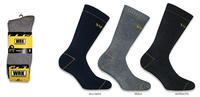 TRIO MEN'S SOCKS WRK-06 WORK Tellini S.r.l. Wholesale Clothing