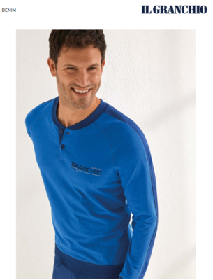 PIGIAMA CONFORMATO UOMO M/L GP1111C Tellini S.r.l. Ingrosso Abbigliamento