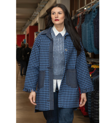 WOMAN COAT 9138 Tellini S.r.l. Wholesale Clothing