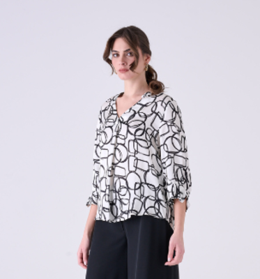 CAMICIA DONNA M/L 140084 Tellini S.r.l. Ingrosso Abbigliamento