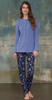 WOMEN'S SERAPH PAJAMAS M/L LO292753 Tellini S.r.l. Wholesale Clothing