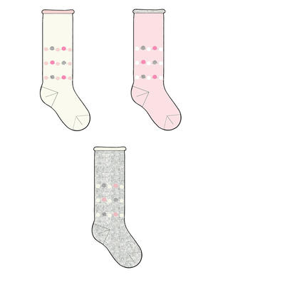 GIRL'S LONG SOCKS 3/197 Tellini S.r.l. Wholesale Clothing