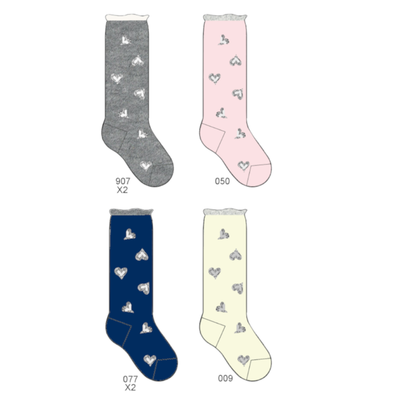 LONG BABY GIRL SOCKS 3/006 Tellini S.r.l. Wholesale Clothing