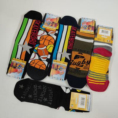 BOY'S no-slip SOCKS 302 Tellini S.r.l. Wholesale Clothing