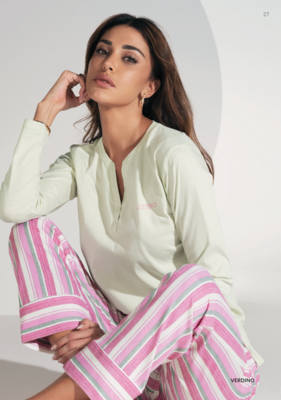 WOMEN'S PAJAMAS M/L 3154 Tellini S.r.l. Wholesale Clothing