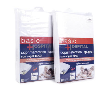 COPRIMATERASSO HOSPITAL LISCIO 100X200 191501 Tellini S.r.l. Ingrosso Abbigliamento