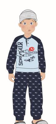 BOY'S PAJAMA M/L 6394 Tellini S.r.l. Wholesale Clothing