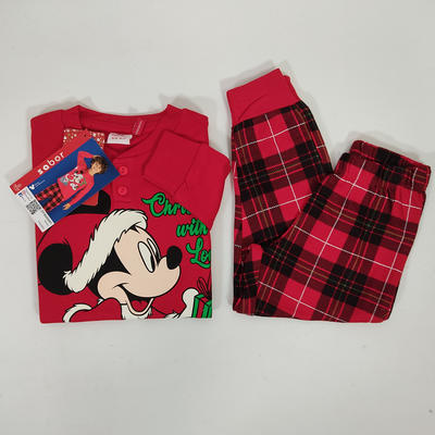 BOY'S PAJAMAS M/L DY40A6491 CHRISTMAS Tellini S.r.l. Wholesale Clothing