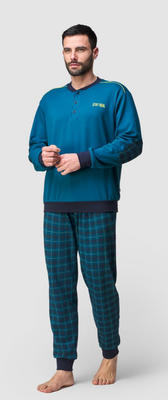 MEN'S PAJAMAS M/L 8664 BLUPEPPER Tellini S.r.l. Wholesale Clothing