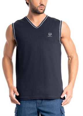 MEN'S PLUS-SIZE TANK TOP 917C Tellini S.r.l. Wholesale Clothing