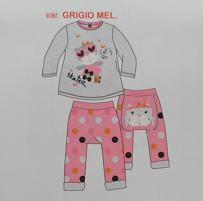 COMPLETO NEONATA CFC04 Ingrosso Abbigliamento Neonata 0/30 Mesi Tellini S.r.l.