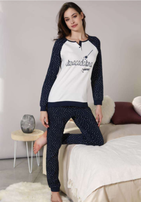 WOMEN'S SERAPH PAJAMAS M/L B2DD20280 Tellini S.r.l. Wholesale Clothing