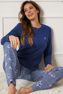 WOMEN'S PAJAMAS S/L EP6180 Tellini S.r.l. Wholesale Clothing