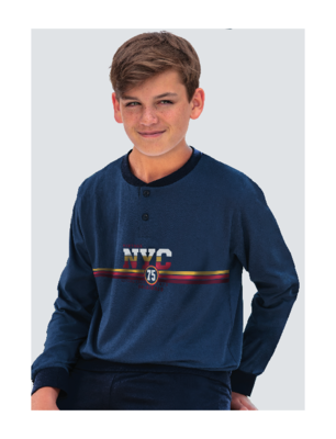 PIGIAMA RAGAZZO M/L GP4039 Tellini S.r.l. Ingrosso Abbigliamento