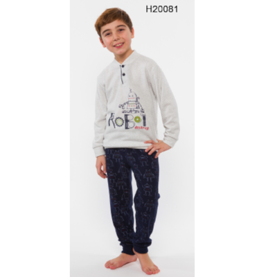 BOY'S PAJAMA M/L H20081 Tellini S.r.l. Wholesale Clothing