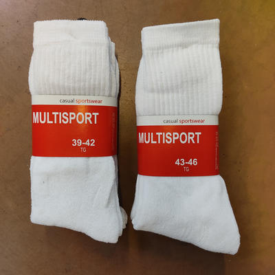 TRIO MEN'S SOCKS TENNIS MULTISPORT Tellini S.r.l. Wholesale Clothing