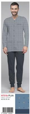 MEN'S OPEN PAJAMAS M/L KF3104 Tellini S.r.l. Wholesale Clothing