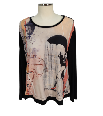 MAGLIA DONNA M/L 132670 Tellini S.r.l. Ingrosso Abbigliamento