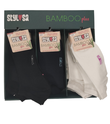 WOMEN'S SHORT SOCKS N010BAMBOO Tellini S.r.l. Wholesale Clothing